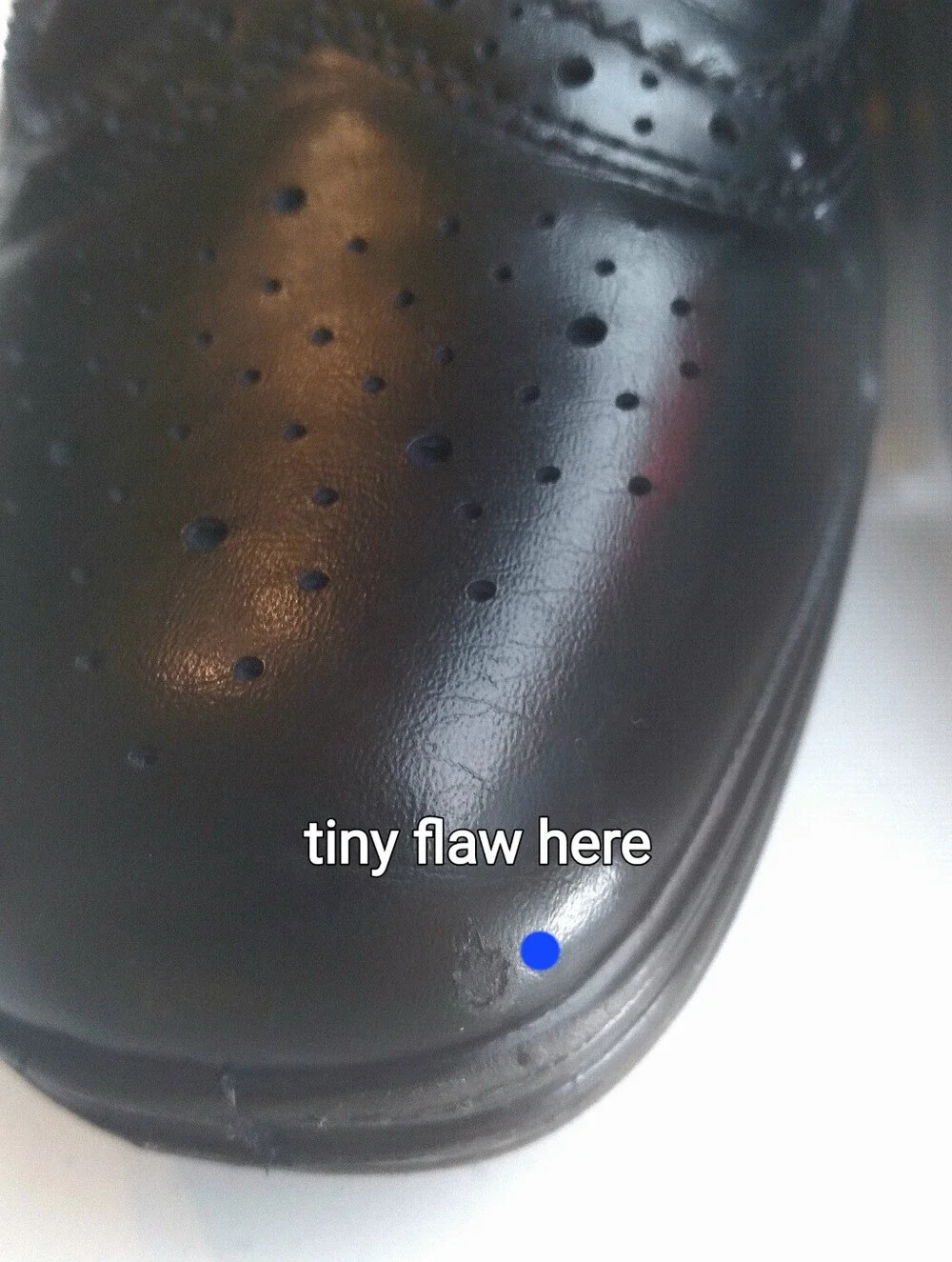 Deer Stags Boys Classic Black Wingtip Dress Shoes Size 3W